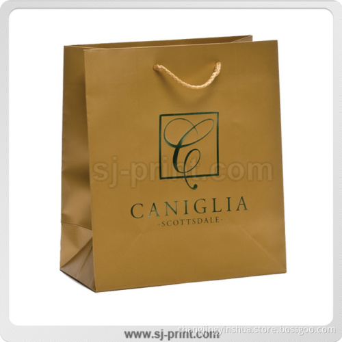 Rope-Handled Package Eurotote Bag, Paper Shopping Bag